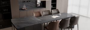 Mimetech Stone Celestia Dark Grey 2025 kitchen