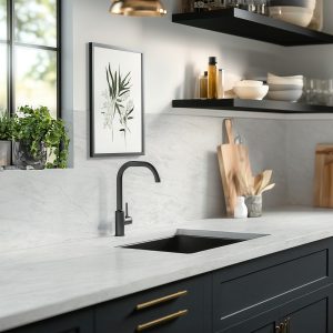 Mimetech Stone Terra White 2025 kitchen
